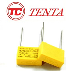 Пленочный конденсатор TENTA 0,22 мкф 275 V