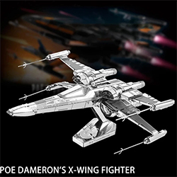 Стальной 3D конструктор «X-Wing»