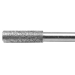 Цилиндрическая алмазная шарошка диаметр 2.5 мм