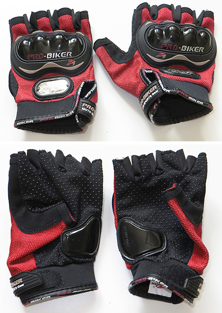 Перчатки PRO-BIKER MCS-04, красные, L