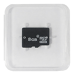 MicroSD / SDHC / TF 8 GB Карта памяти + коробочка