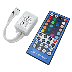 Контроллер RGBW светодиодных лент + пульт 40 кнопок