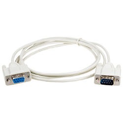Нуль модемный кабель RS-232 COM DB9F/DB9F для подключения кассы